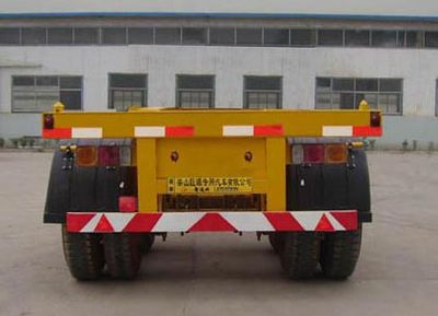 Aotong  LAT9300TJZG Container transport semi-trailer