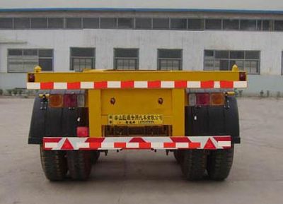 Aotong  LAT9300TJZG Container transport semi-trailer