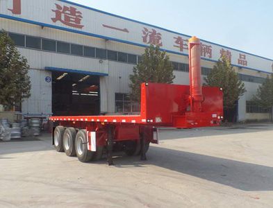 Huasheng Shunxiang  LHS9404ZZXP Flat dump semi-trailer