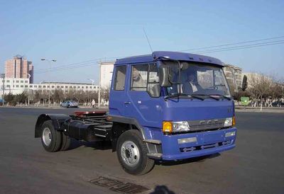 Jiefang Automobile CA4085P1K2 Flat headed diesel semi-trailer tractor