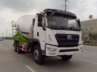 Huadian First Brand Automobile EHY5251GJBXG Concrete mixing transport vehicle