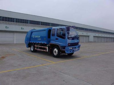 Guanghe Automobile GR5166ZYS Compressed garbage truck