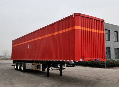 Yuntengchi  SDT9400XZW Miscellaneous dangerous goods box transport semi-trailer