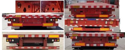 Chiheng Kyushu  CHV9405TDP Low flatbed semi-trailer