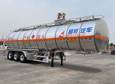 Changhua  HCH9407GRYDL Aluminum alloy flammable liquid tank transport semi-trailer