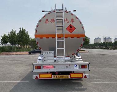 Changhua  HCH9407GRYDL Aluminum alloy flammable liquid tank transport semi-trailer