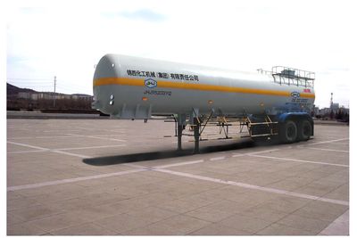 Jinhua Ji brand automobiles JHJ9520GYQ Semi trailer for liquefied gas transportation