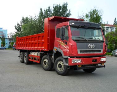 Jiefang AutomobileCA3310P2K2L4T4NE5A80Flat head liquefied natural gas dump truck