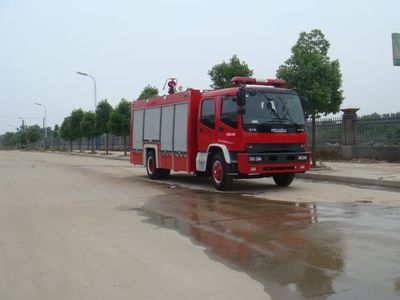 Jiangte brand automobiles JDF5152GXFSG60A Water tank fire truck