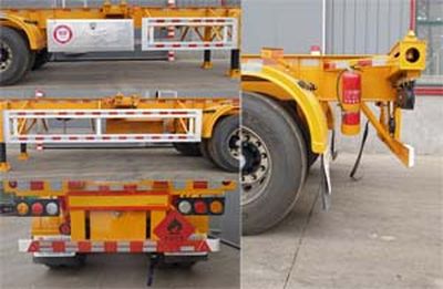 Juntong  JTM9401TWY Transport semi-trailer of dangerous goods tank frame