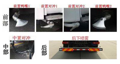 Weihua  WTZ5180TXS Washing and sweeping vehicle