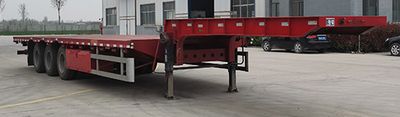 Dezhu  HDZ9402TDP Low flatbed semi-trailer