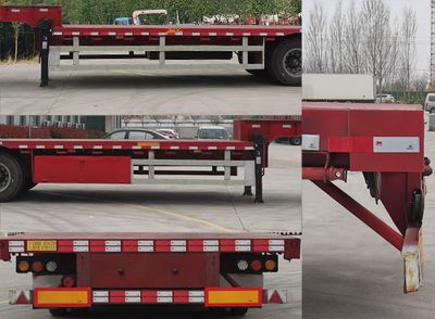 Dezhu  HDZ9402TDP Low flatbed semi-trailer