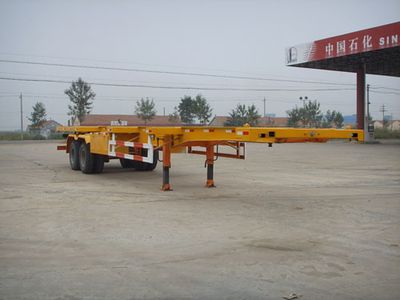 Aotong LAT9350TJZGContainer transport semi-trailer