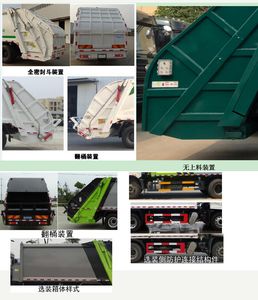 Fengba  STD5250ZYSGF6 Compressed garbage truck