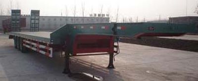 Zhuoli Claude  SXL9360TDP Low flatbed semi-trailer