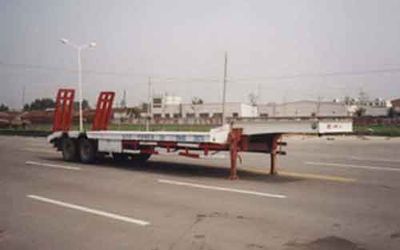 Huajun  ZCZ9160TD Low flatbed semi-trailer