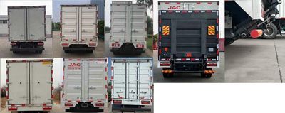 Jianghuai brand automobiles HFC5091XXYP91K3C6V Box transport vehicle