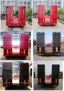 Yangjia  LHL9252TDP Low flatbed semi-trailer