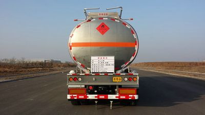 Yongqiang  YQ9401GRYCT2 Aluminum alloy flammable liquid tank transport semi-trailer