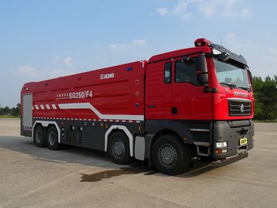 XCMG  XZJ5430GXFSG250F4 Water tank fire truck