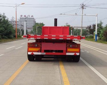 Fengyuan Zhongba brand automobiles FYK9401ZZXP Flat dump semi-trailer