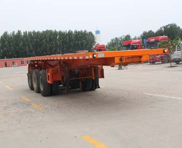 Zhuangyu  ZYC9402ZZXP Flat dump semi-trailer