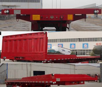 Zhuangyu  ZYC9402ZZXP Flat dump semi-trailer