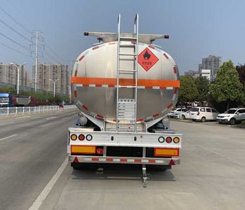 Chufei  CLQ9401GRYBA Aluminum alloy flammable liquid tank transport semi-trailer