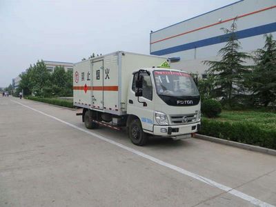 Foton  BJ5079XRQFA Flammable gas box transport vehicle