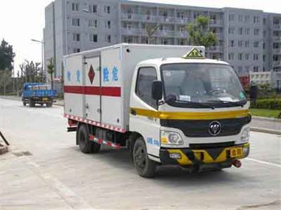 Foton  BJ5079XRQFA Flammable gas box transport vehicle