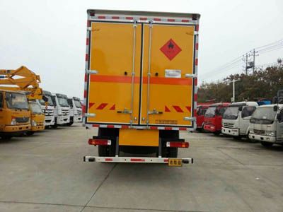 Jiangte brand automobiles JDF5160XRQBJ4 Flammable gas box transport vehicle