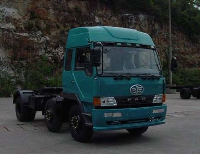 Jiefang Automobile CA4202PK2T3A90 Flat head semi-trailer tractor