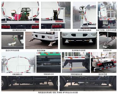 Senyuan  SMQ5070GSSEQE6 Sprinkler truck