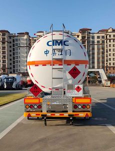 CIMC ZJV9400GRYJMB Flammable liquid tank transport semi-trailer