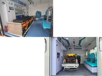 Hainengda  HCV5060XJHD ambulance