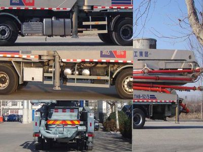 Tie Li Shi  HDT5411THB525 Concrete pump truck