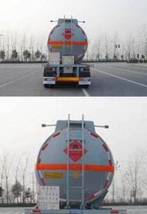 CIMC ZJV9401GHY Chemical liquid transportation semi-trailer