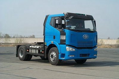 Jiefang Automobile CA4180P66K2E1 Flat head diesel semi-trailer tractor