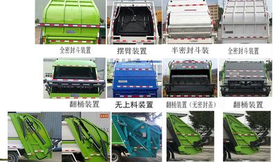 Zhuanli  ZLC5125ZYSE6 Compressed garbage truck