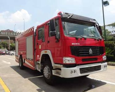 Zhonglian Automobile ZLJ5200GXFSG80 Water tank fire truck