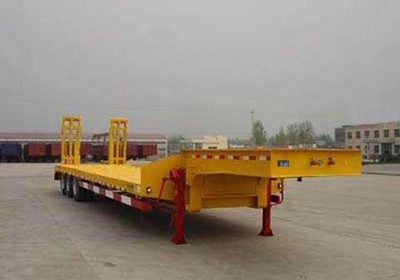 Taicheng  LHT9280TDP Low flatbed semi-trailer