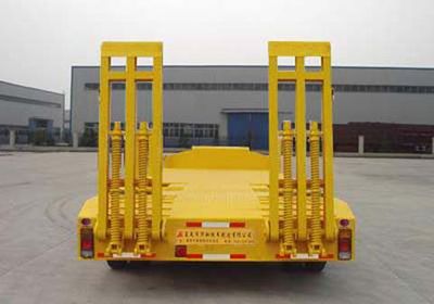 Taicheng  LHT9280TDP Low flatbed semi-trailer