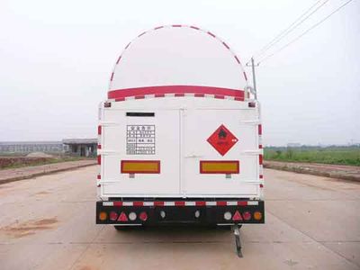 Wufeng  JXY9390GDY Low temperature liquid transport semi-trailer