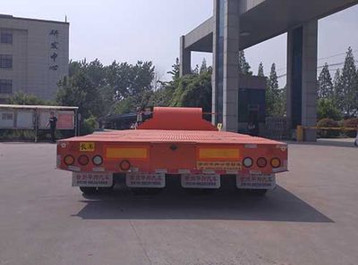 Guoshi Huabang brand automobiles XHB9402TDPXZ Low flatbed semi-trailer