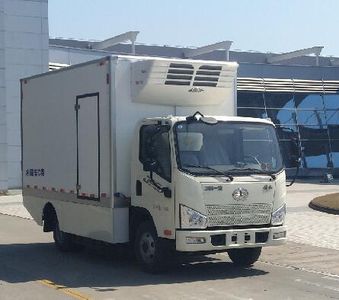 Jiefang Automobile CA5049XLCP40L2BEVA83 Pure electric refrigerated truck