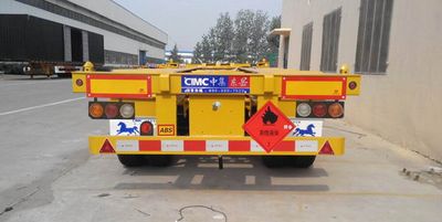 Liangshan Dongyue  CSQ9406TWY Transport semi-trailer of dangerous goods tank frame