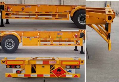 Liangshan Dongyue  CSQ9406TWY Transport semi-trailer of dangerous goods tank frame