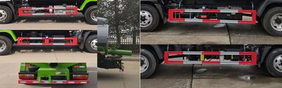 Huatong brand automobiles HCQ5080GXECG6 Septic suction truck