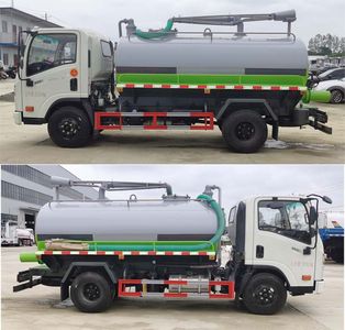 Huatong brand automobiles HCQ5080GXECG6 Septic suction truck